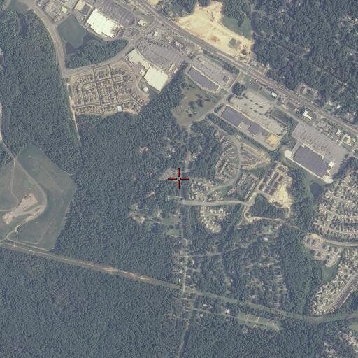 Aerial/Satellite Image of The Church of Jesus Christ of Latter Day Saints, MD