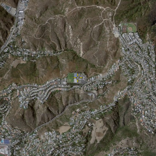 Aerial/Satellite Image of Thurston Middle School, CA