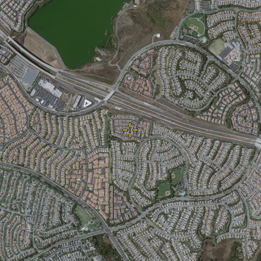 Aerial/Satellite Image of Trabuco, CA