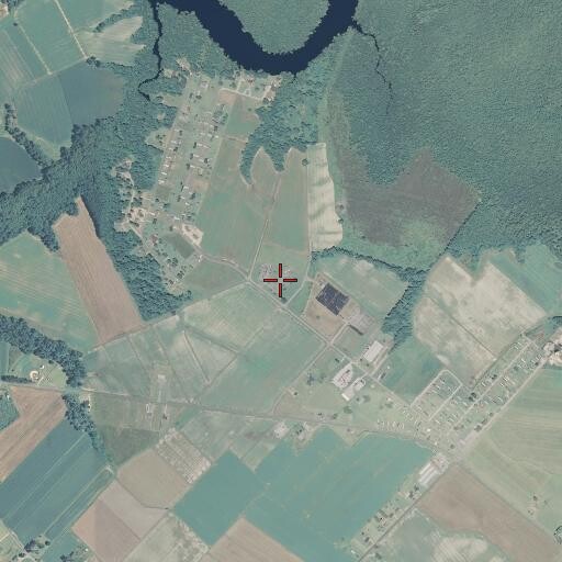 Aerial/Satellite Image of Brian Center Health and Rehabilitation of Hertford, NC