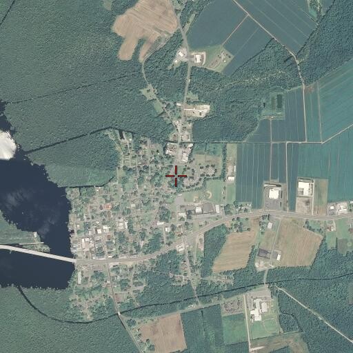 Aerial/Satellite Image of Faith Baptist Church, NC
