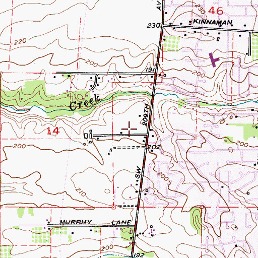 Topographic Map of Church of Jesus Christ of Latter Day Saints, OR