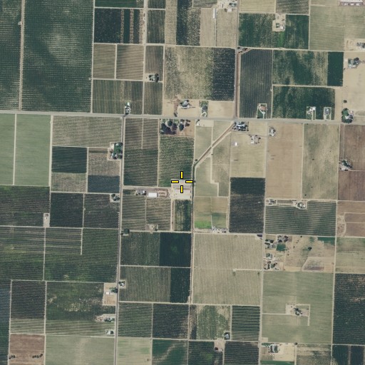 Aerial/Satellite Image of Ward Drainage Canal, CA