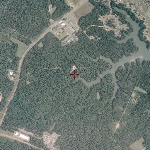 Aerial/Satellite Image of Camp Peary, VA