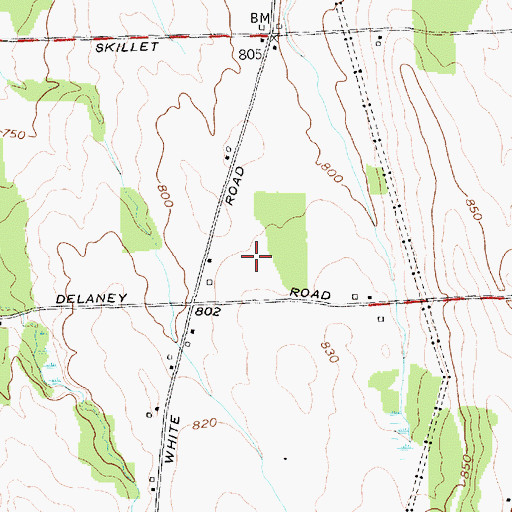 Topographic Map of Spruce Haven Farm, NY
