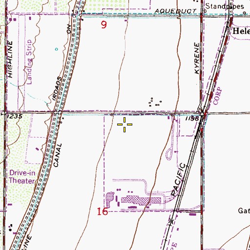 Topographic Map of Remington College Tempe Campus (historical), AZ