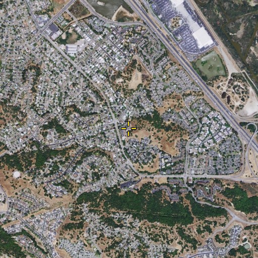 Aerial/Satellite Image of Good Shepherd Lutheran School, CA