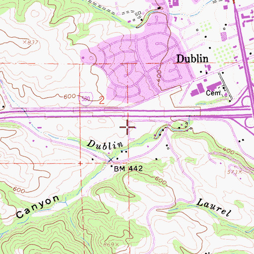 Topographic Map of California Christian Academy, CA