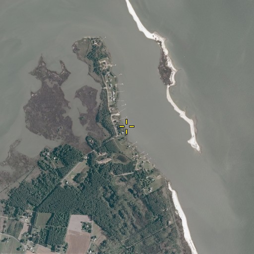 Aerial/Satellite Image of Whites Creek Landing Boat Ramp, VA