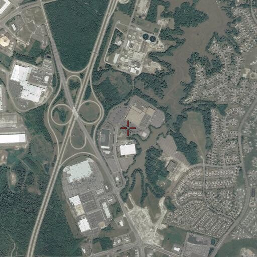 Aerial/Satellite Image of Lakeview East Industrial Park, VA