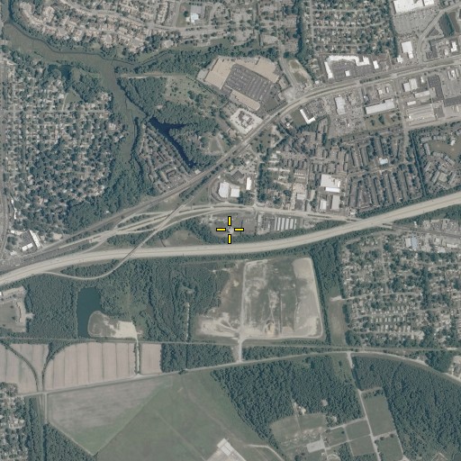 Aerial/Satellite Image of Southeastern Public Service Authority Oceana Transfer Station, VA