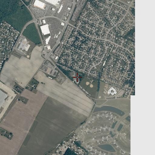 Aerial/Satellite Image of Saint John the Apostle Catholic School, VA