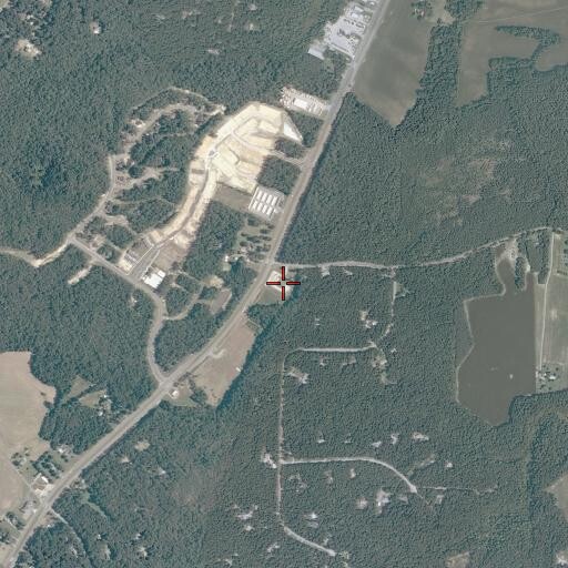 Aerial/Satellite Image of Aylett Post Office, VA