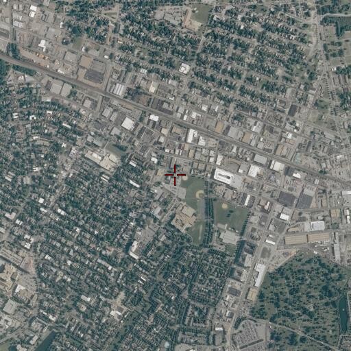 Aerial/Satellite Image of Debree Post Office, VA