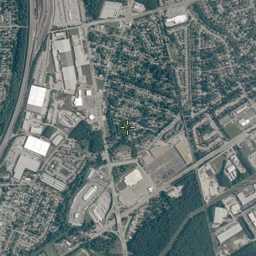 Aerial/Satellite Image of Edmonds Corner Mobile Home Park, VA