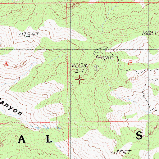 Topographic Map of Silver Peak, CA