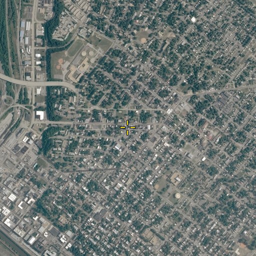 Aerial/Satellite Image of Saint Paul Memorial Holy Church, VA