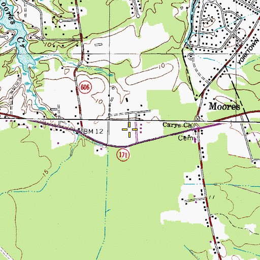 Topographic Map of The Church of Jesus Christ of Latter Day Saints, VA