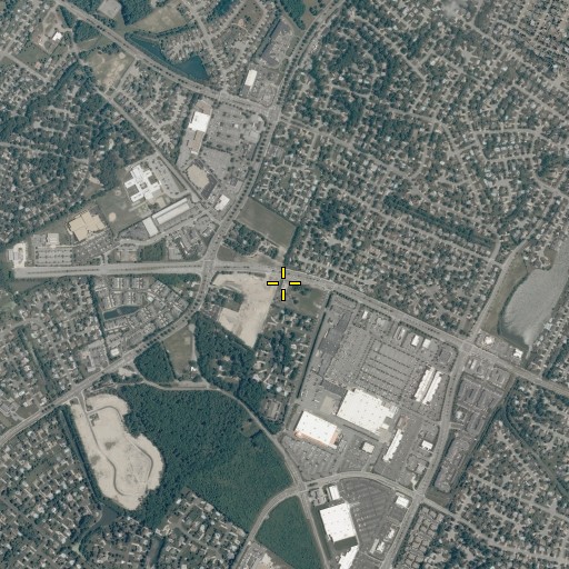 Aerial/Satellite Image of Virginia Beach Beacon Baptist Church, VA