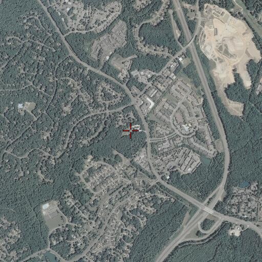 Aerial/Satellite Image of Wellspring United Methodist Church, VA