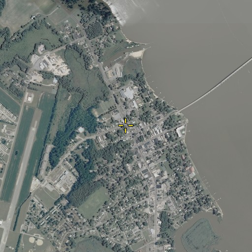 Aerial/Satellite Image of Essex Public Library, VA