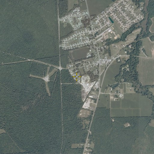 Aerial/Satellite Image of Outlaw Mobile Home Park, VA