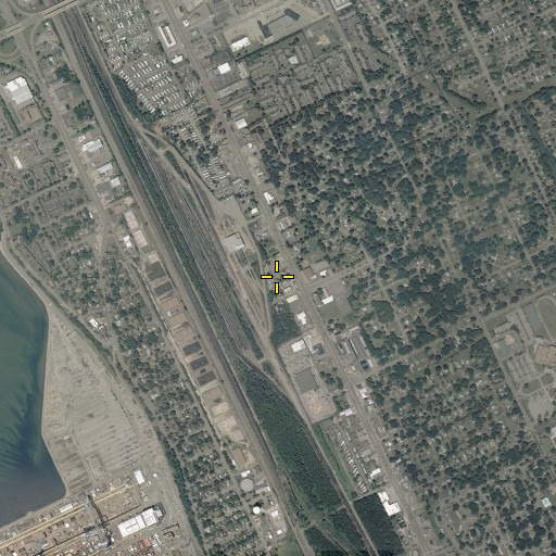 Aerial/Satellite Image of Parkview Mobile Home Court, VA