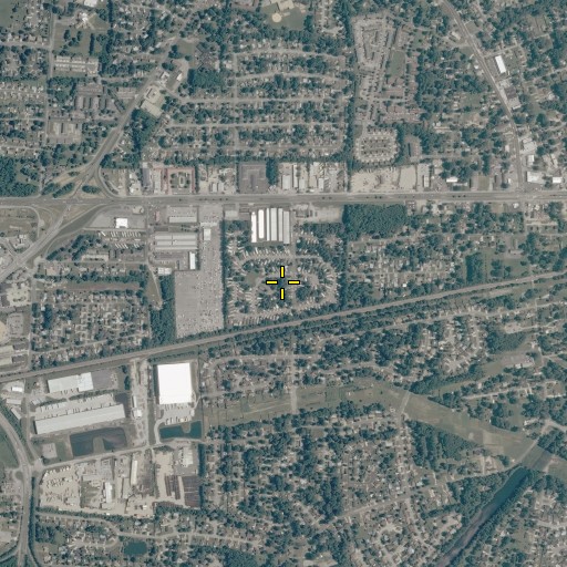 Aerial/Satellite Image of Woodshire Mobile Home Park, VA