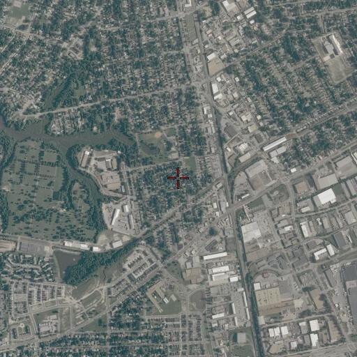 Aerial/Satellite Image of Ballentine Manor Assisted Living Facility, VA