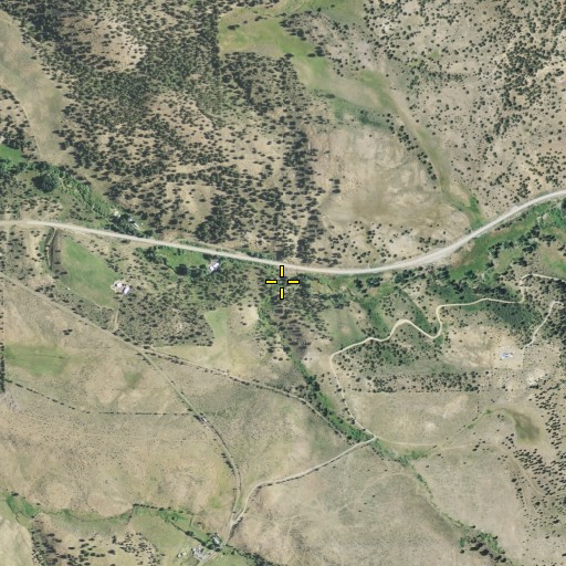 Aerial/Satellite Image of Mile Creek, CA