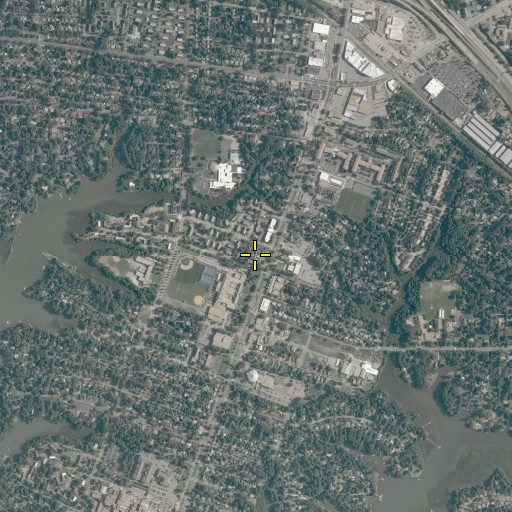 Aerial/Satellite Image of The Ballentine Assisted Living Facility, VA