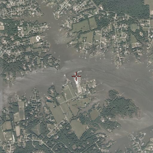Aerial/Satellite Image of Dare Marina, VA