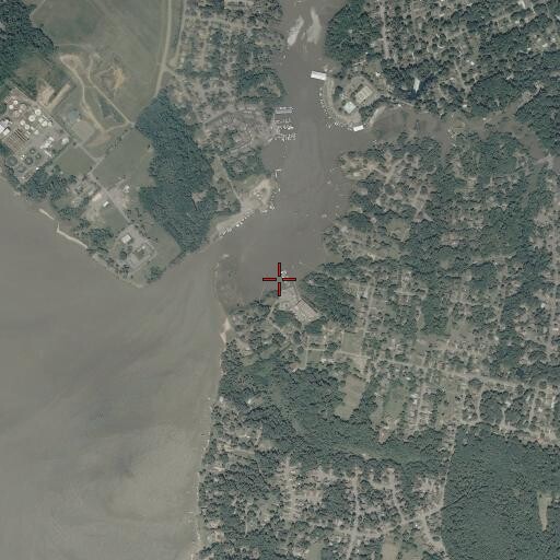 Aerial/Satellite Image of James River Marina, VA