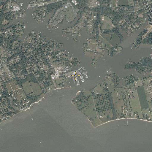 Aerial/Satellite Image of York River Yacht Haven, VA