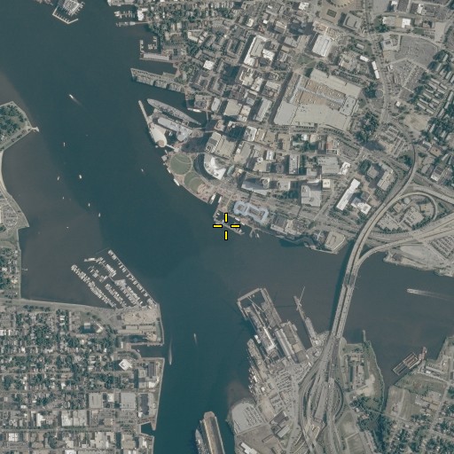 Aerial/Satellite Image of Waterside Marina, VA