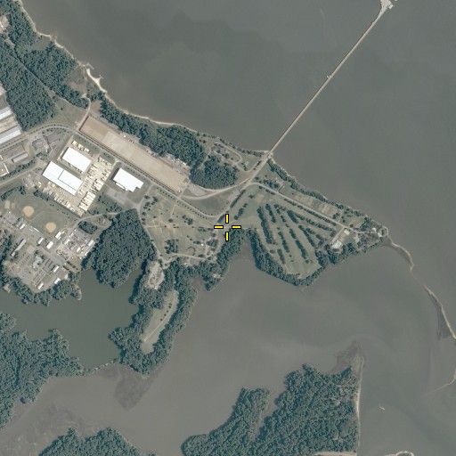 Aerial/Satellite Image of Deer Cove Golf Course, VA