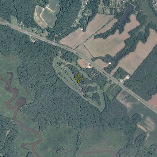 Aerial/Satellite Image of Woodside Country Club, VA