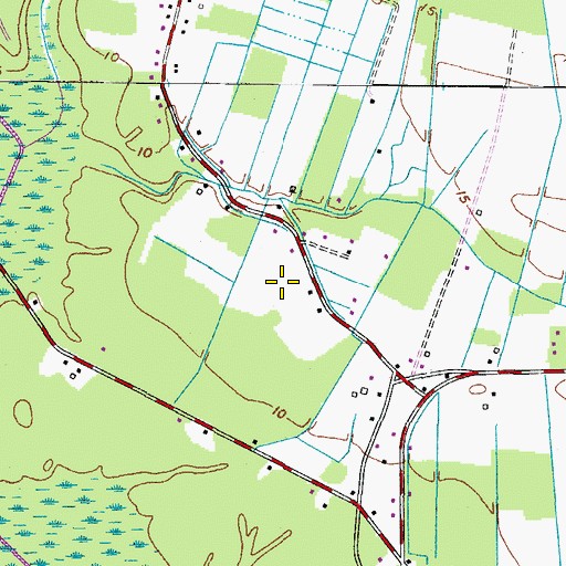 Topographic Map of Christian Chapel Assembly of God Church, VA