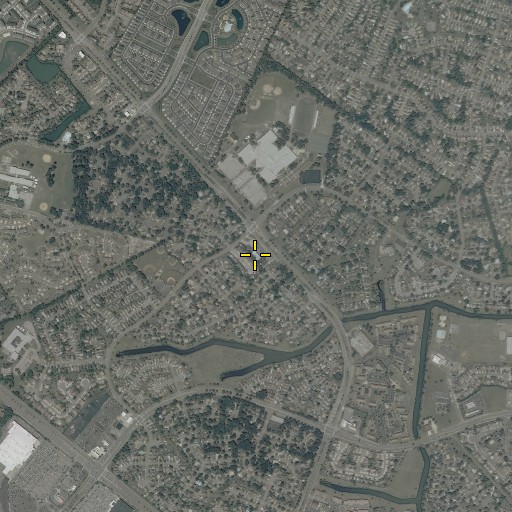 Aerial/Satellite Image of City of Refuge Christian Church, VA
