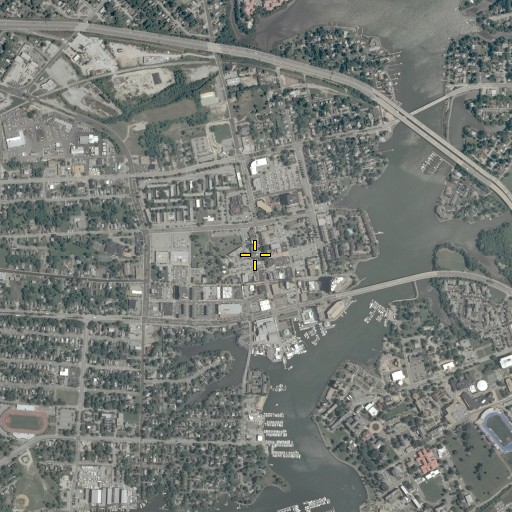 Aerial/Satellite Image of Disciples of Jesus Christ Church, VA