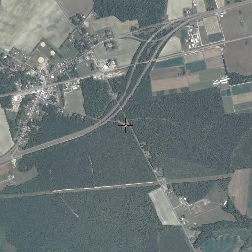 Aerial/Satellite Image of Holland Mission United Church of Christ, VA