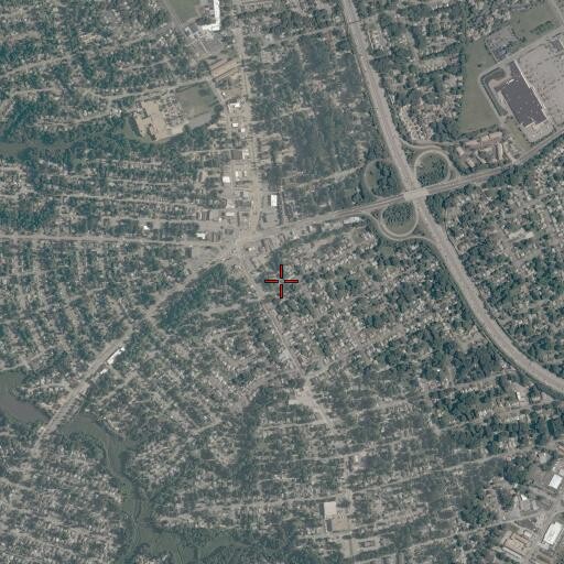 Aerial/Satellite Image of Holy Spirit Association for the Unification of One World Christianity Church of Norfolk, VA