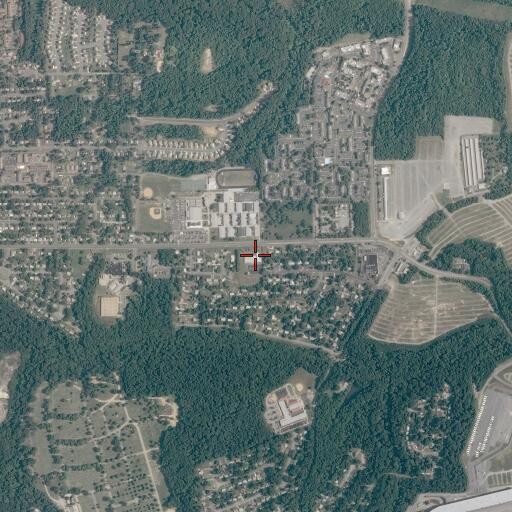 Aerial/Satellite Image of Meadowood Church of God, VA