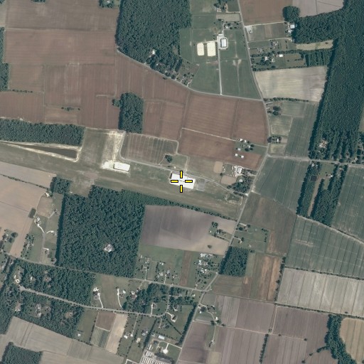 Aerial/Satellite Image of Military Aviation Museum, VA