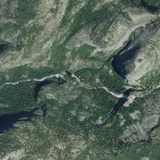 Aerial/Satellite Image of Silver Apron, CA