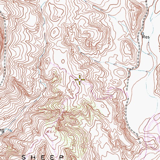 Topographic Map of Aliso Viejo, CA
