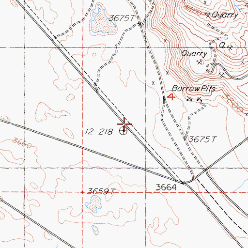 Topographic Map of Alico, CA