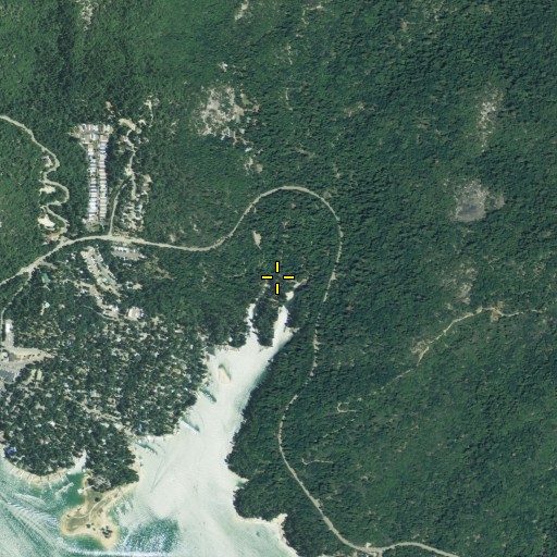 Aerial/Satellite Image of Willow Cove Picnic Area, CA