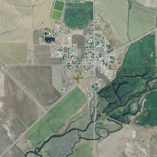 Aerial/Satellite Image of Arlington School, CA