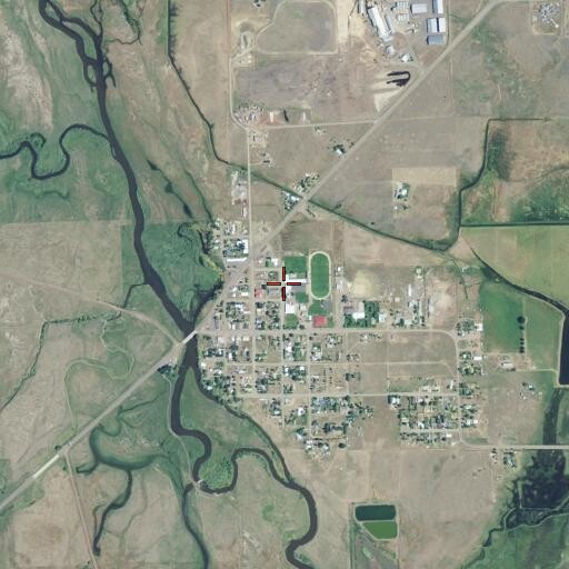 Aerial/Satellite Image of Big Valley Intermediate School, CA
